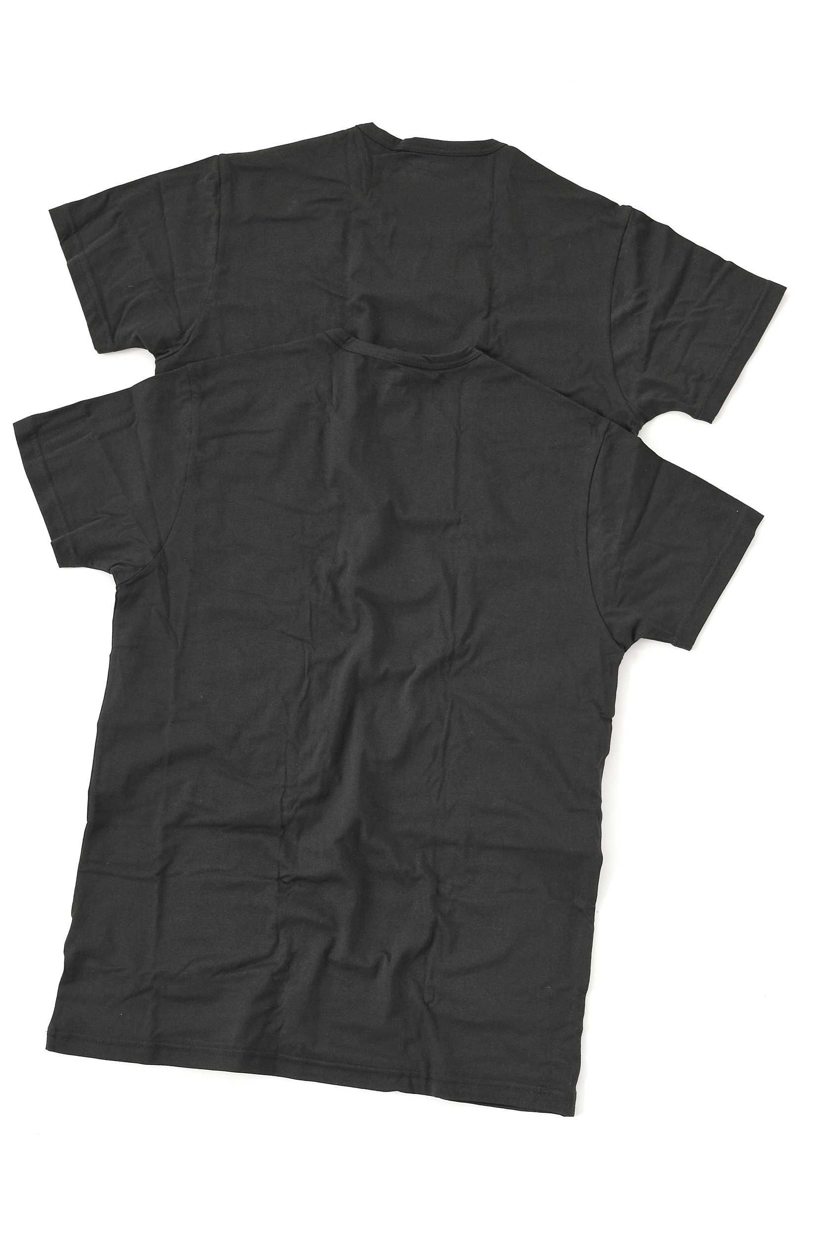 Emporio Armani- L и XL комплект от 2 броя basic черни мъжки тениски