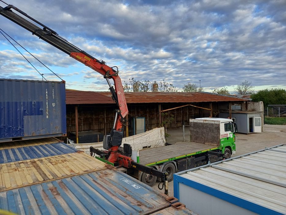 Macara Transport Hiab Camion Platformă