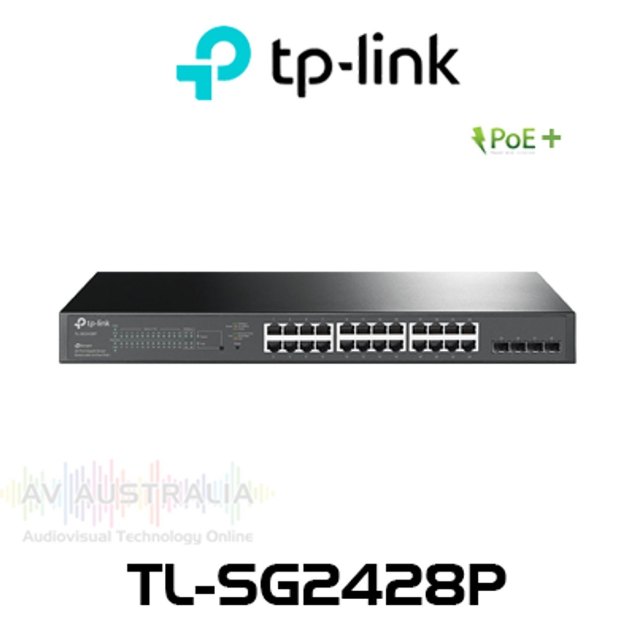 # TPlink TL-SG2428P PoE+ OMADA +4SFP Hub Управляемый Гигабитный switch