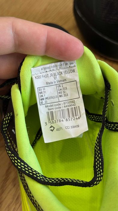 Нови, детски маратонки Decathlon KIPRUN K500 FAST - 33 номер / 20,5 см