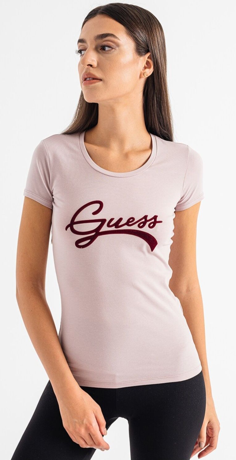 Тениска guess пепел от рози размер S