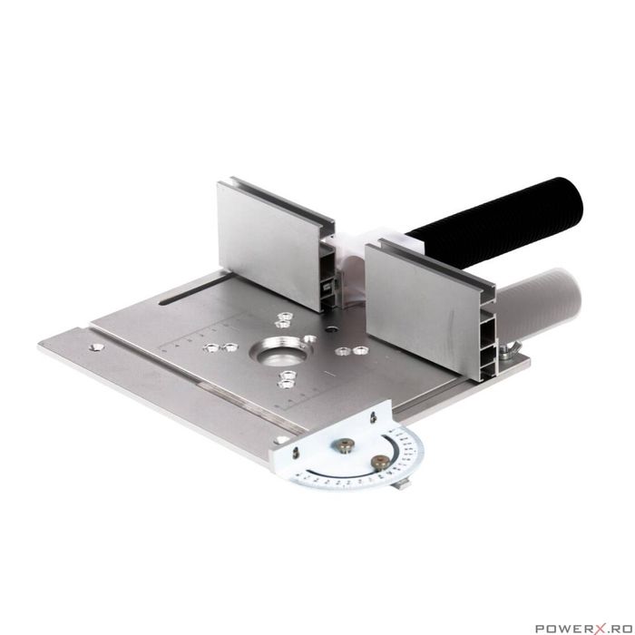 Masa pentru freza din aluminiu, 23 x 20 cm, ideala pentru a crea