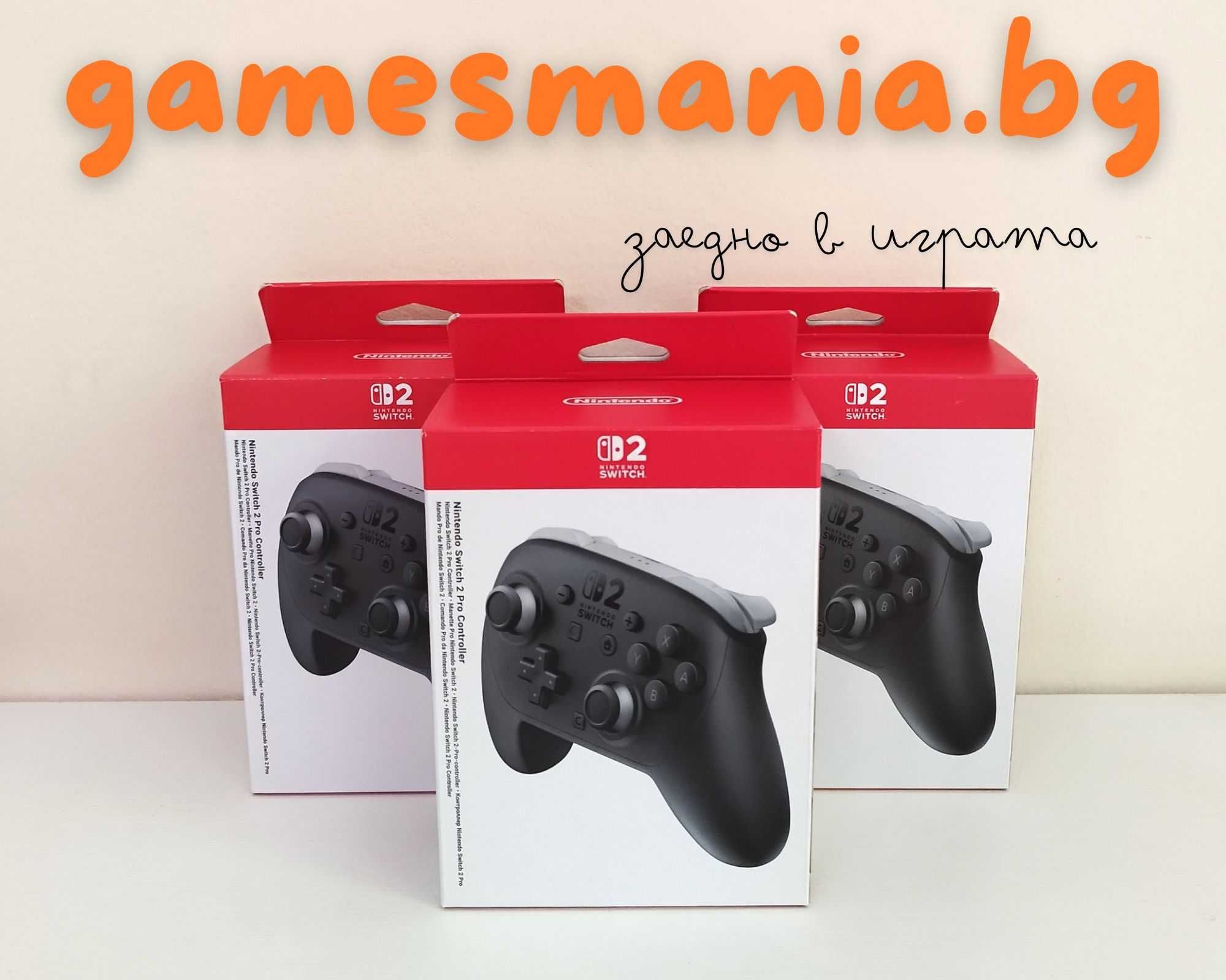 [Nintendo Switch 2] Pro Controller/ чисто НОВИ/ Експресна доставка