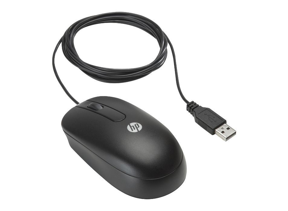 Оптична мишка HP с USB кабел