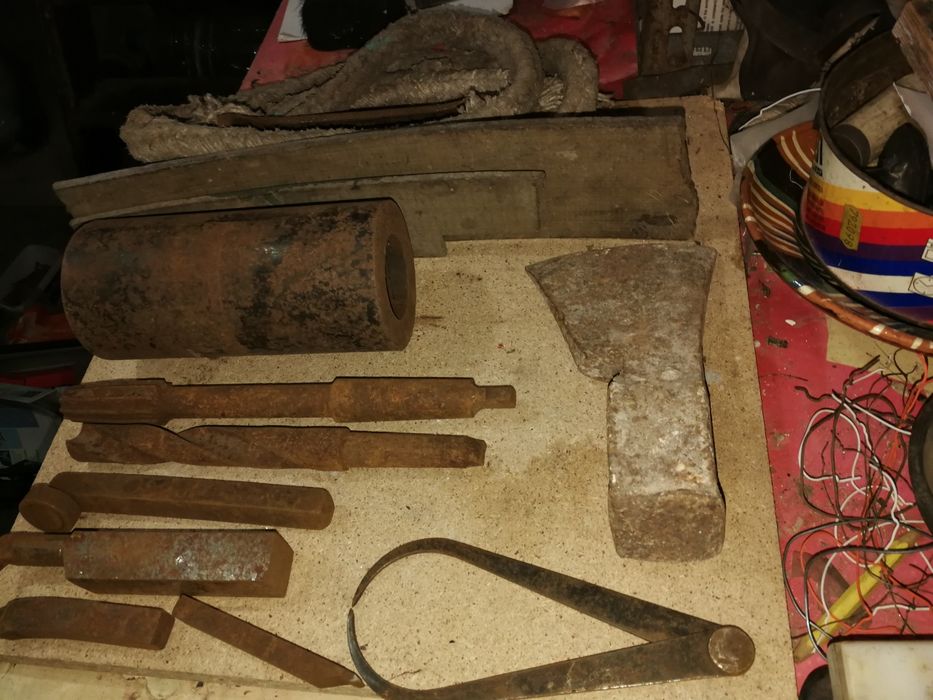 Scule, unelte, foita plumb de plumb, vintage