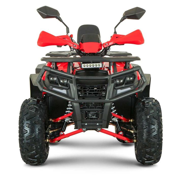 Atv 125cc RockRider 8" semi-automat 4T benzina rosu