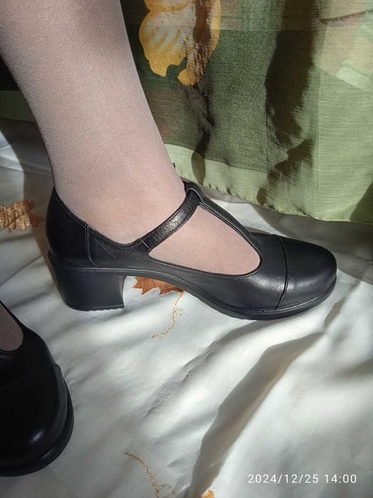 Туфли женские кожаные турецкие