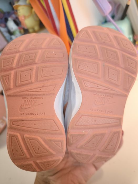 Nike pantofi sport din plasa WearAllDay, Lila/Oranj pal 19,5
