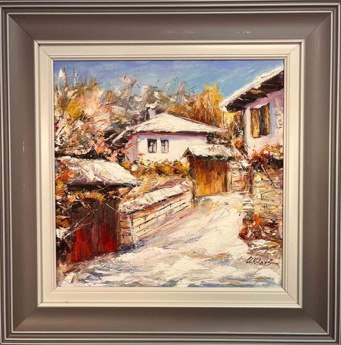 Първи сняг в Боженци