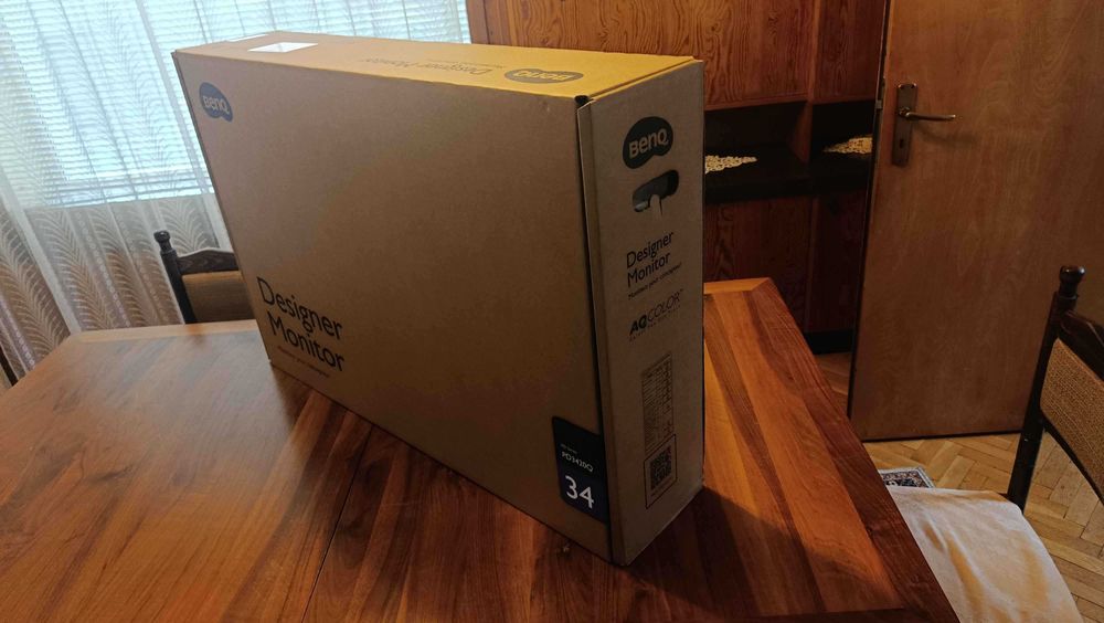 Монитор BenQ PD3420Q 34" Ultrawide Designer Monitor, Нов