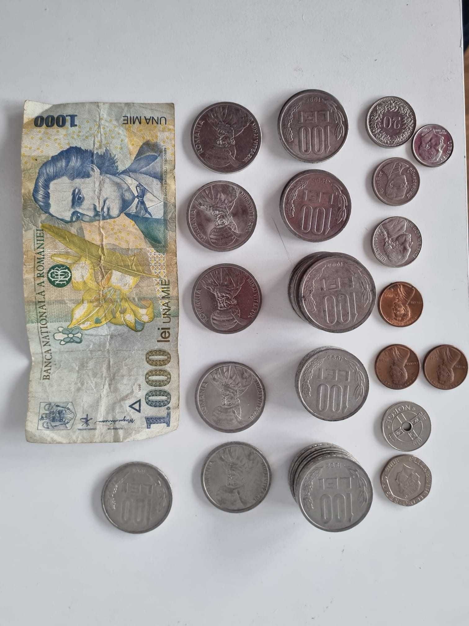 monede vechi 100 de lei - foarte ieftin (1000 lei buc)  negociabil