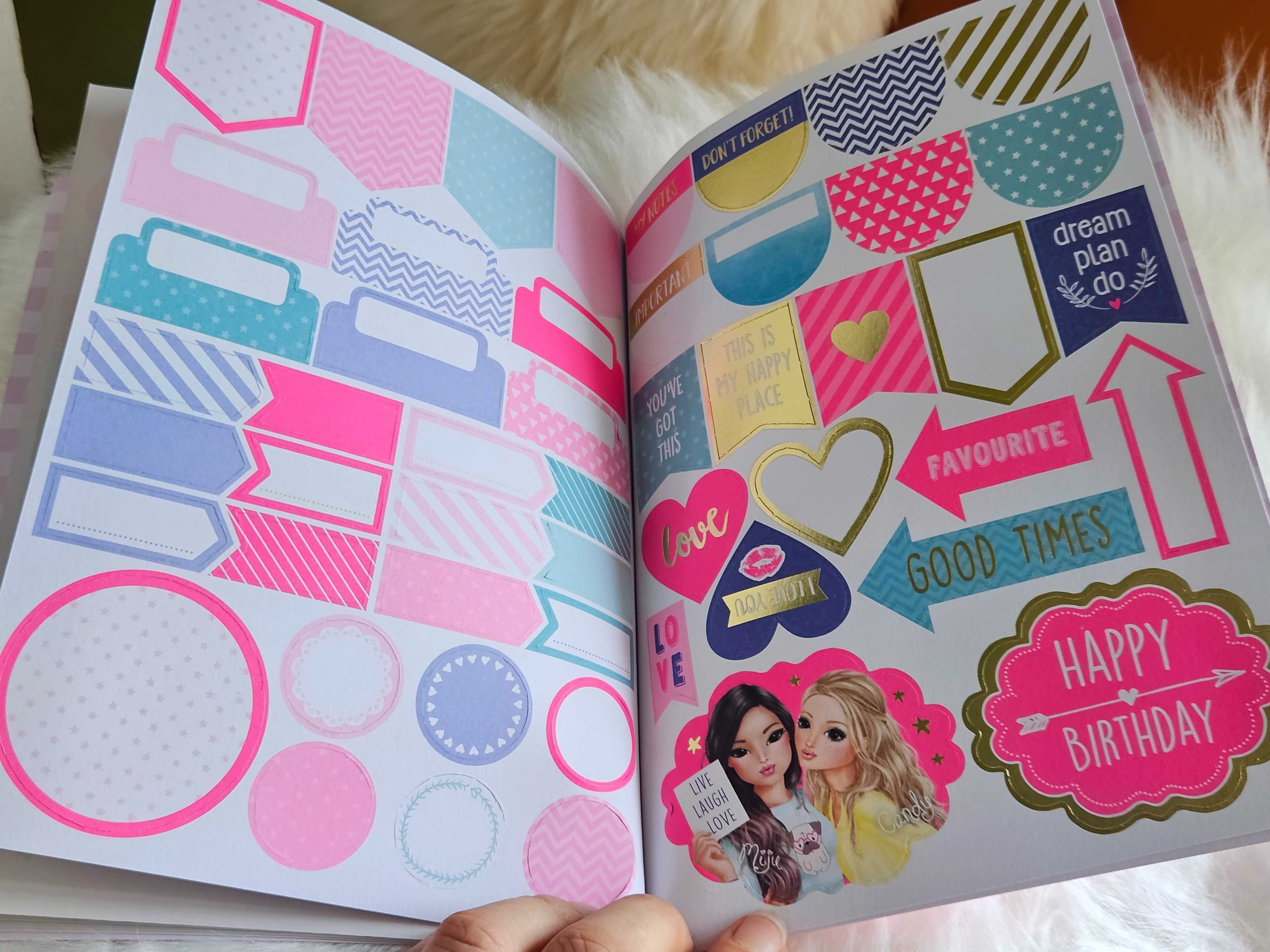 Top Model-Sticker Book With 325 Design Elements