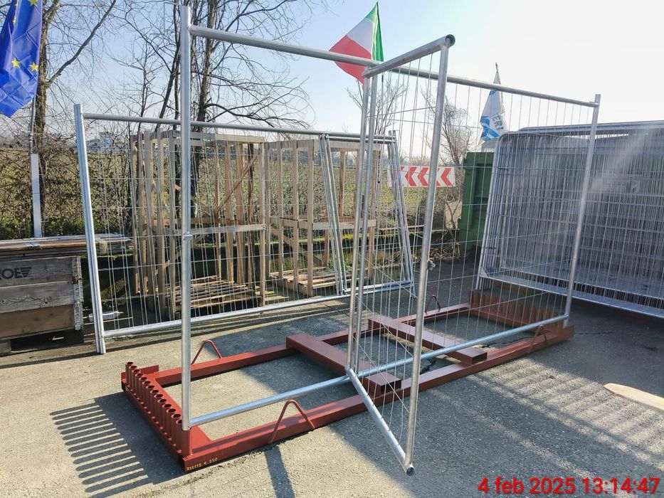 Gard mobil imprejmuire santier, garduri, talpa beton