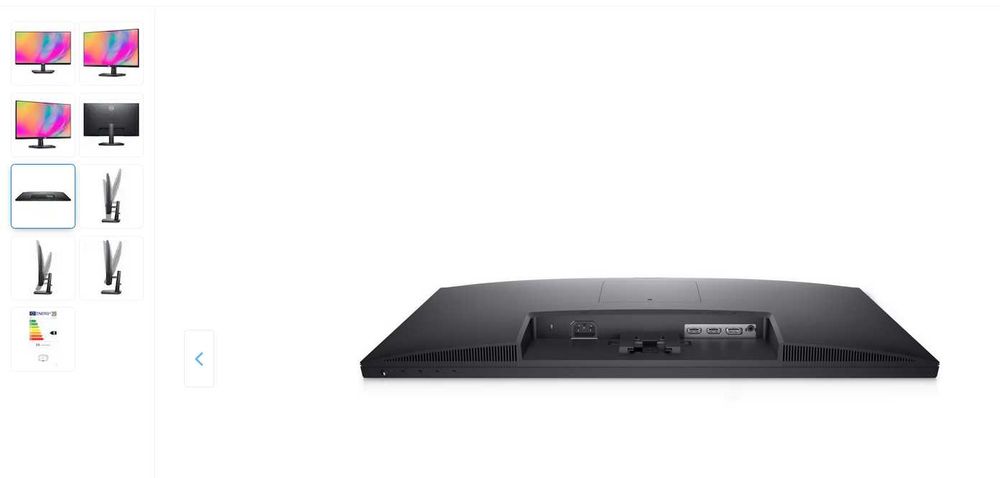 Vand Monitor LED IPS Dell 27", QHD, DisplayPort, FreeSync, Negru