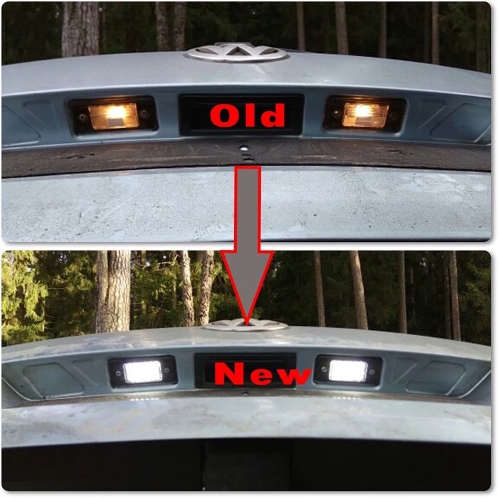 Lampi/lampa led numar VW Touareg,Cayenne,Tiguan,Passat