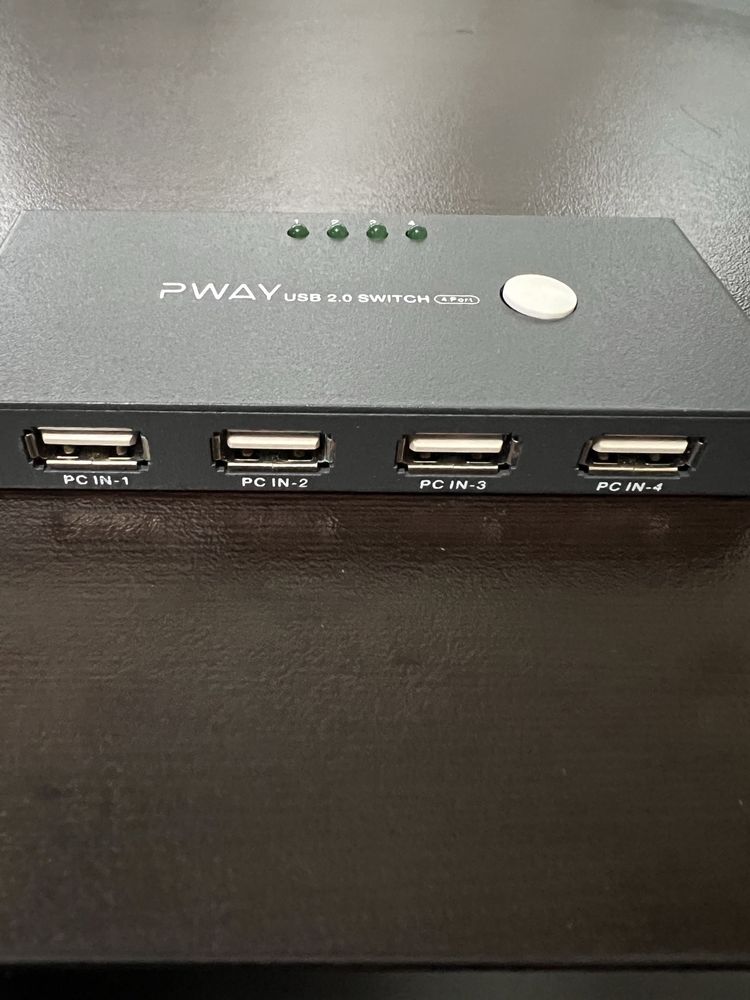 Usb switch PWAY Нов !