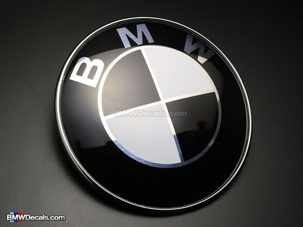 Emblema Logo Capota Portbagaj 82mm 74mm BMW E30 E36 E39 E46 E60 E90