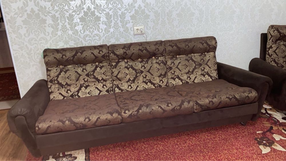 Диван+кресло в отличном состоянии
