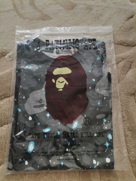 Bape светеща тениска в тъмното