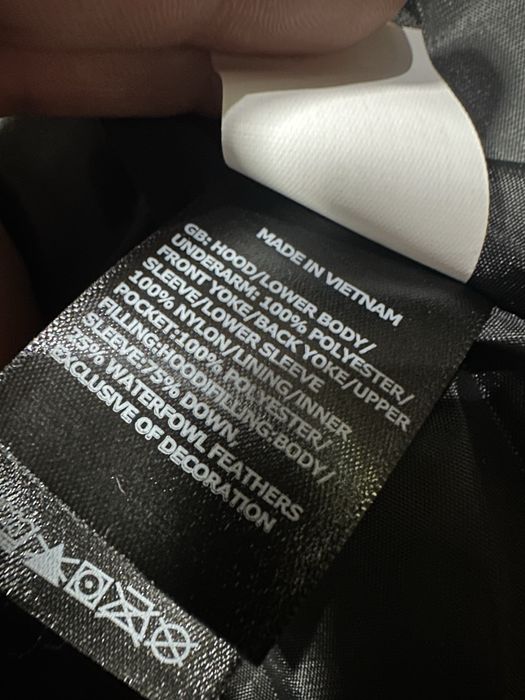The North Face жилетка гъши пух