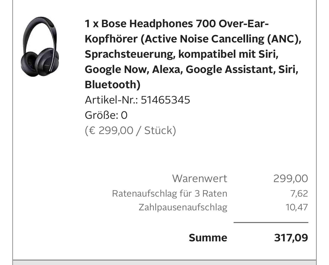 Слушалки Bose 700