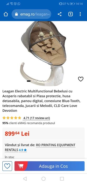 Balansoar pentru bebelusi