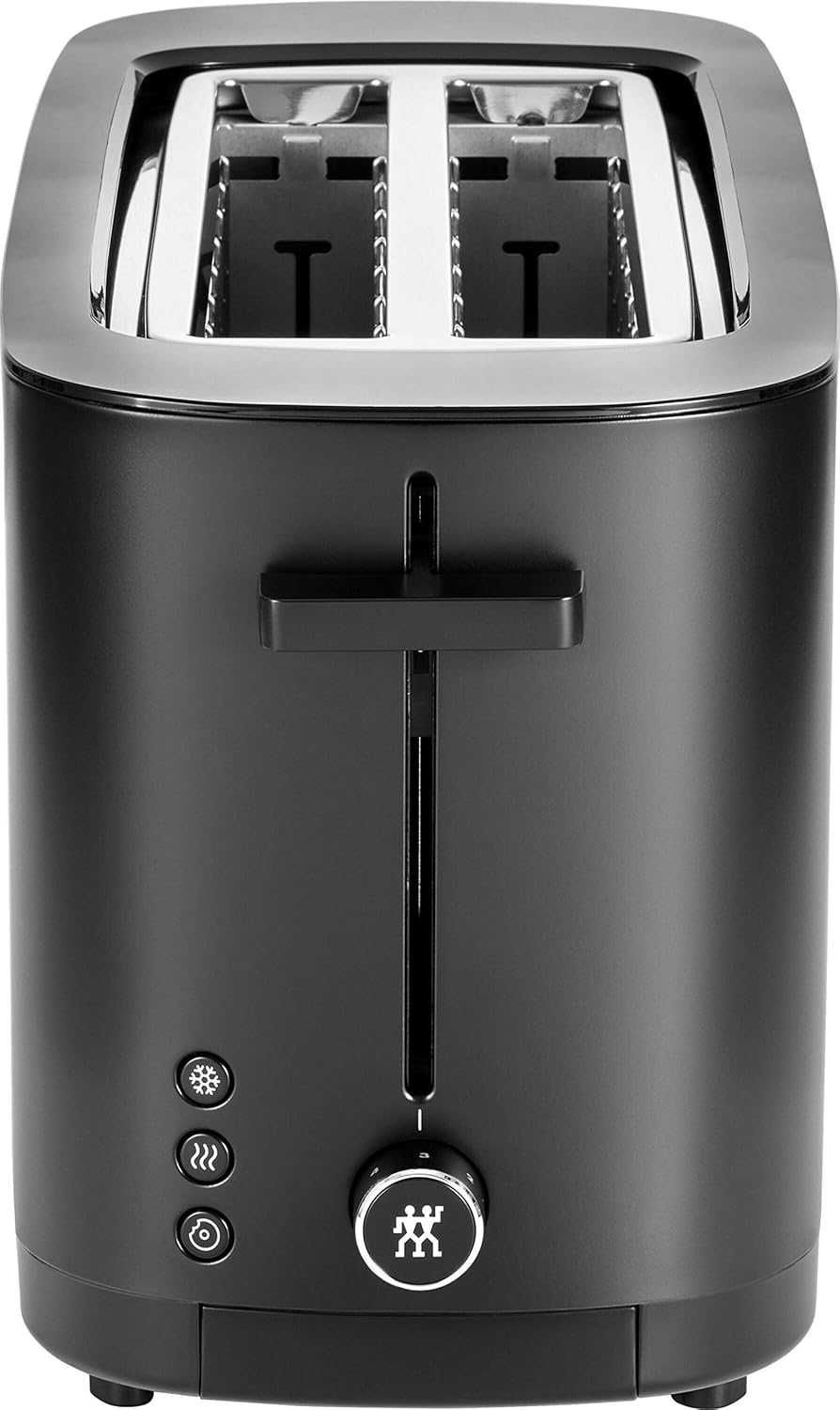 Голям тостер ZWILLING Enfinigy 53009-002 Черен, 4 филии, лек ДЕФЕКТ