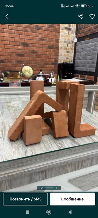 Угловой кирпич. Ugl gisht. Подрашивка.