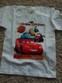 Tricou nou, bumbac cu fulger Mcqueen