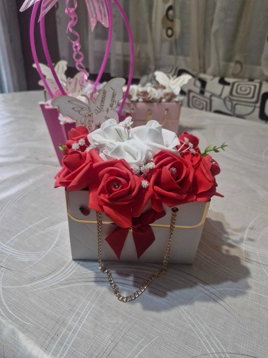 Сапунени цветя за предстоящ празник!