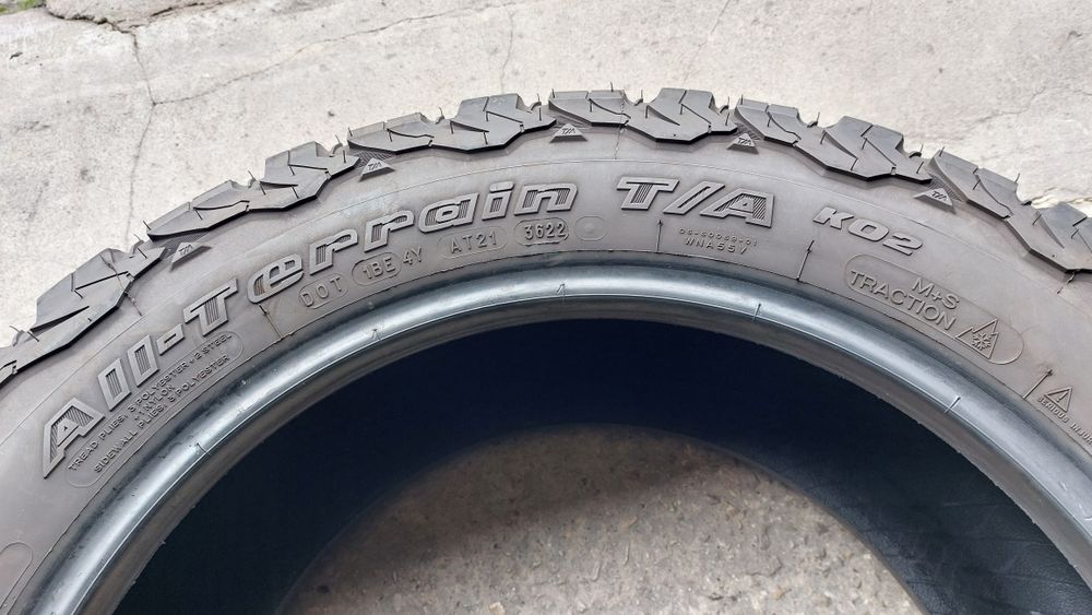 Гуми за кал 255/55/18 BF Goodrich All Terrain T/A 4 броя