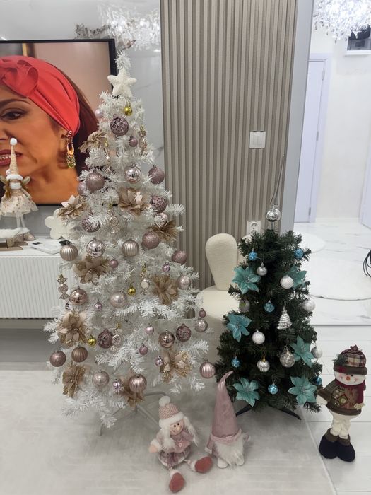 Коледни елхи с украса 1.50см 90см