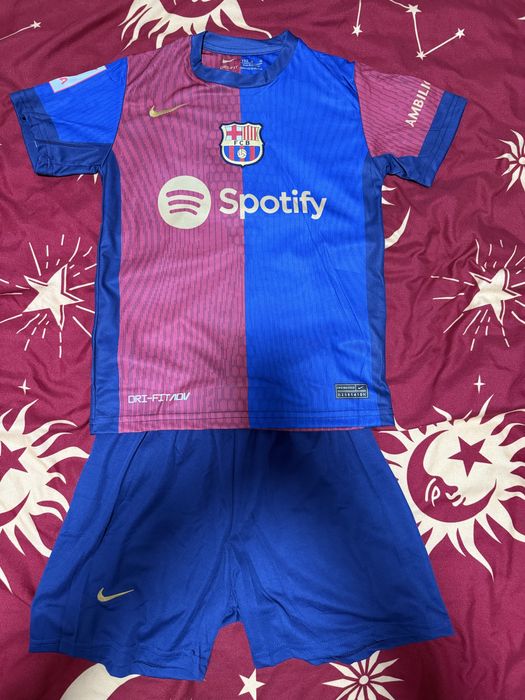 Echipament fotbal copii , Barcelona , Raphinha , 152 cm