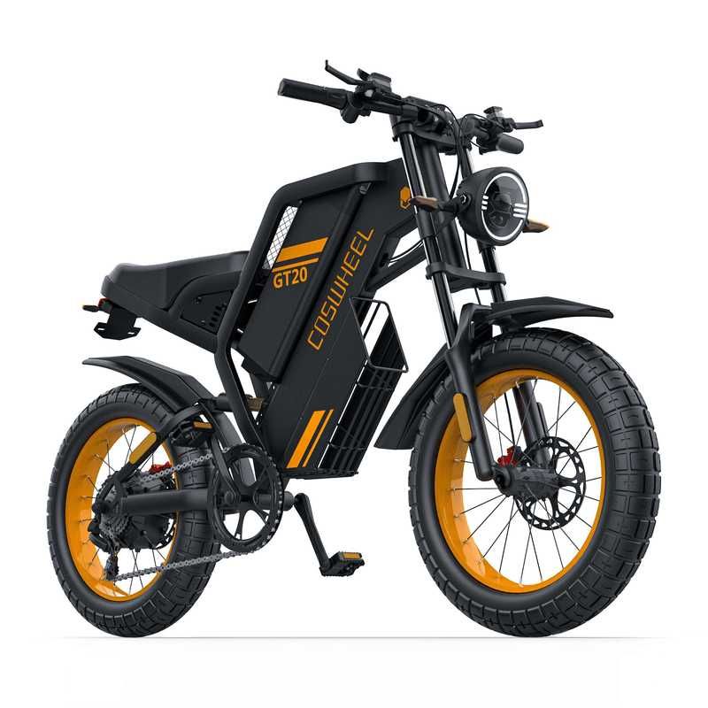 Bicicleta Electrica COSWHEEL GT20, Motor 1500W, 60 km/h, 48V 25AH