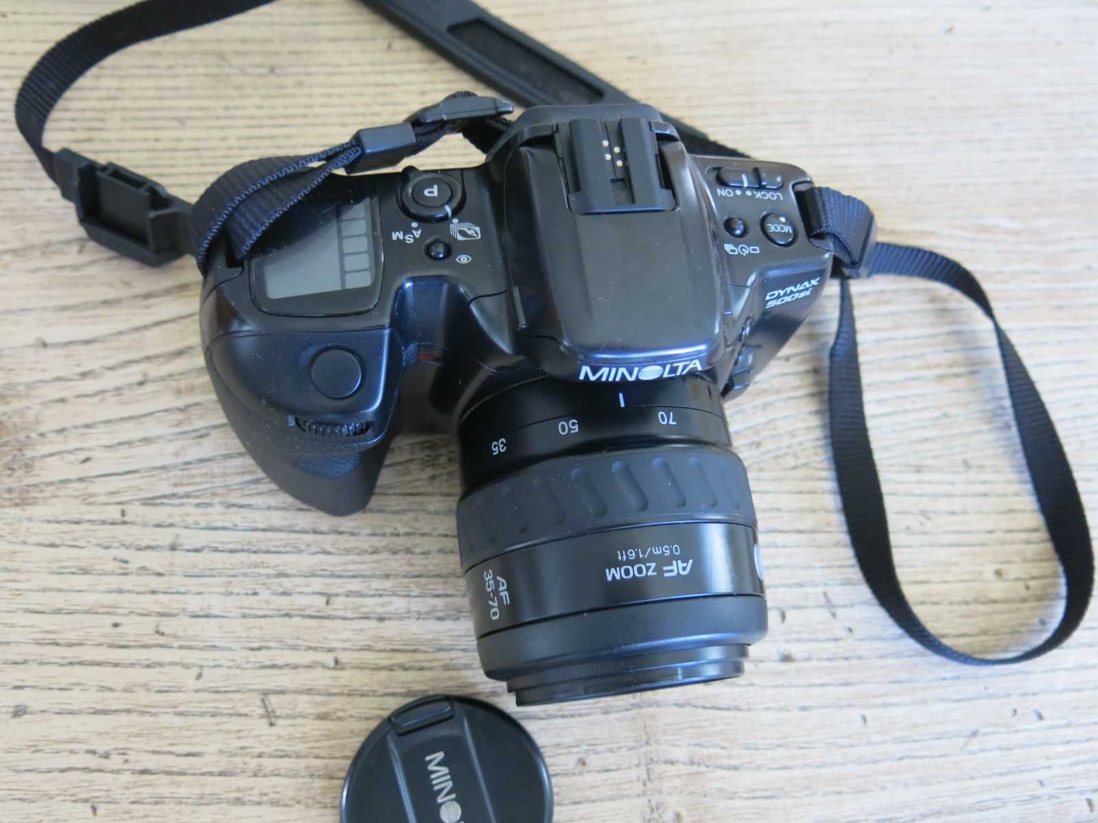 Minolta Dynax 500si ретро 35mm фотоапарат