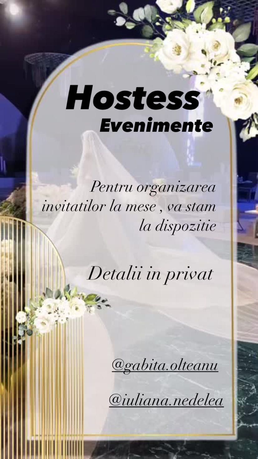 Hostess pentru evenimente