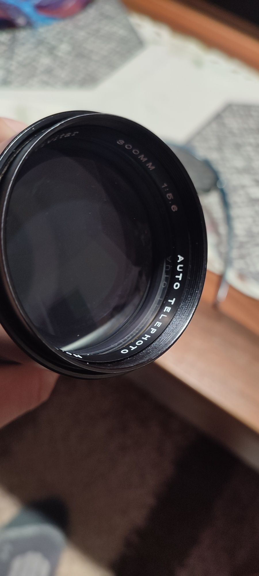 Адаптер m42 - EOS R и обектив Vivitar 300mm f5.6 на М42