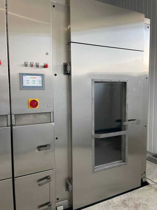 Коптильная камера на 2 рамы газовая (газовый нагрев)