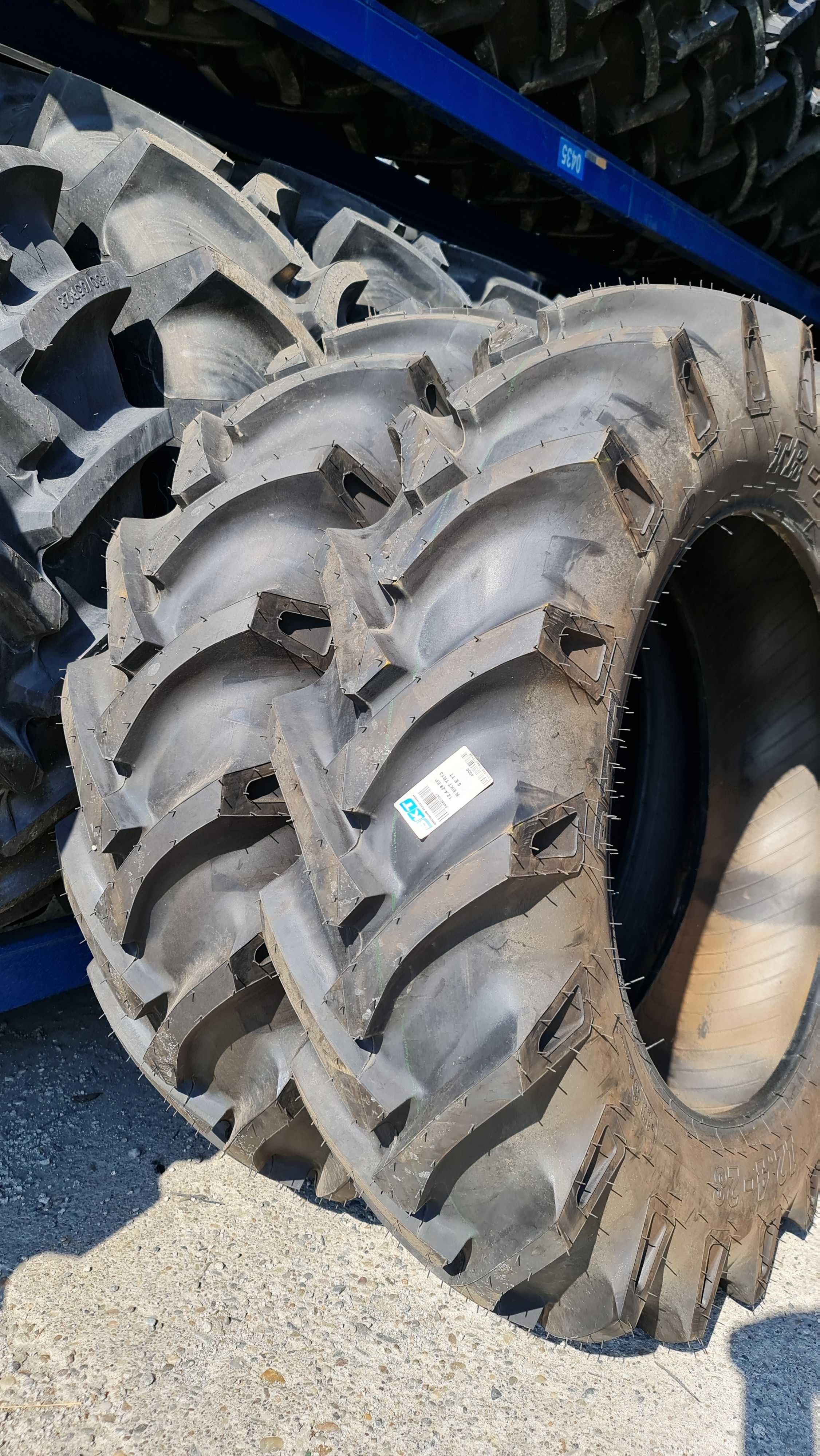 Cauciucuri noi 12.4-28 marca BKT cu 8PLY anvelope pentru TRACTOR FIAT