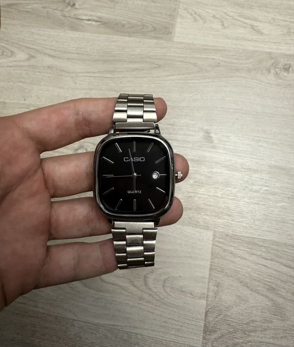 часы casio черные