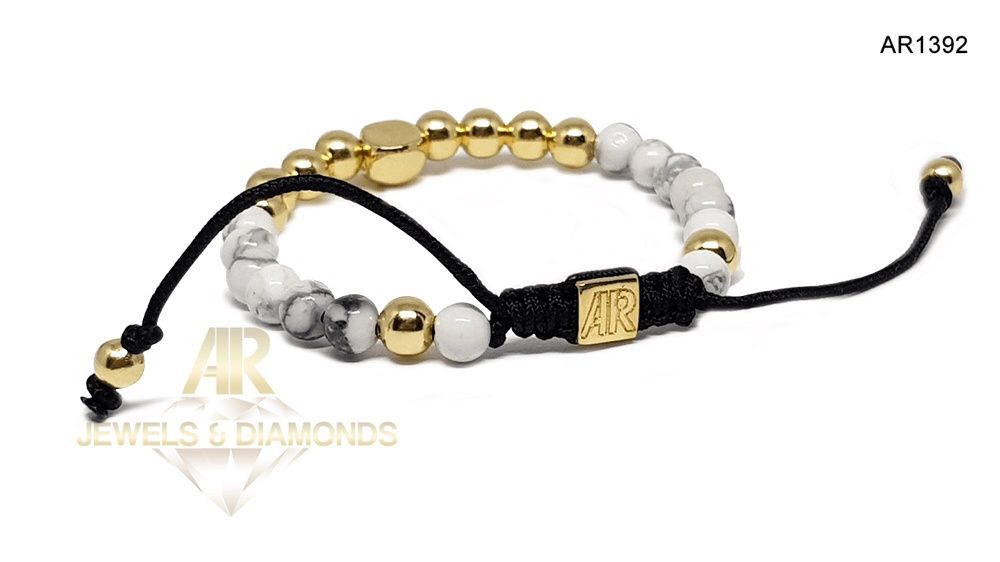 Bratara Aur 14 K model nou unisex SKULL Collection ARJEWELS(AR1392)