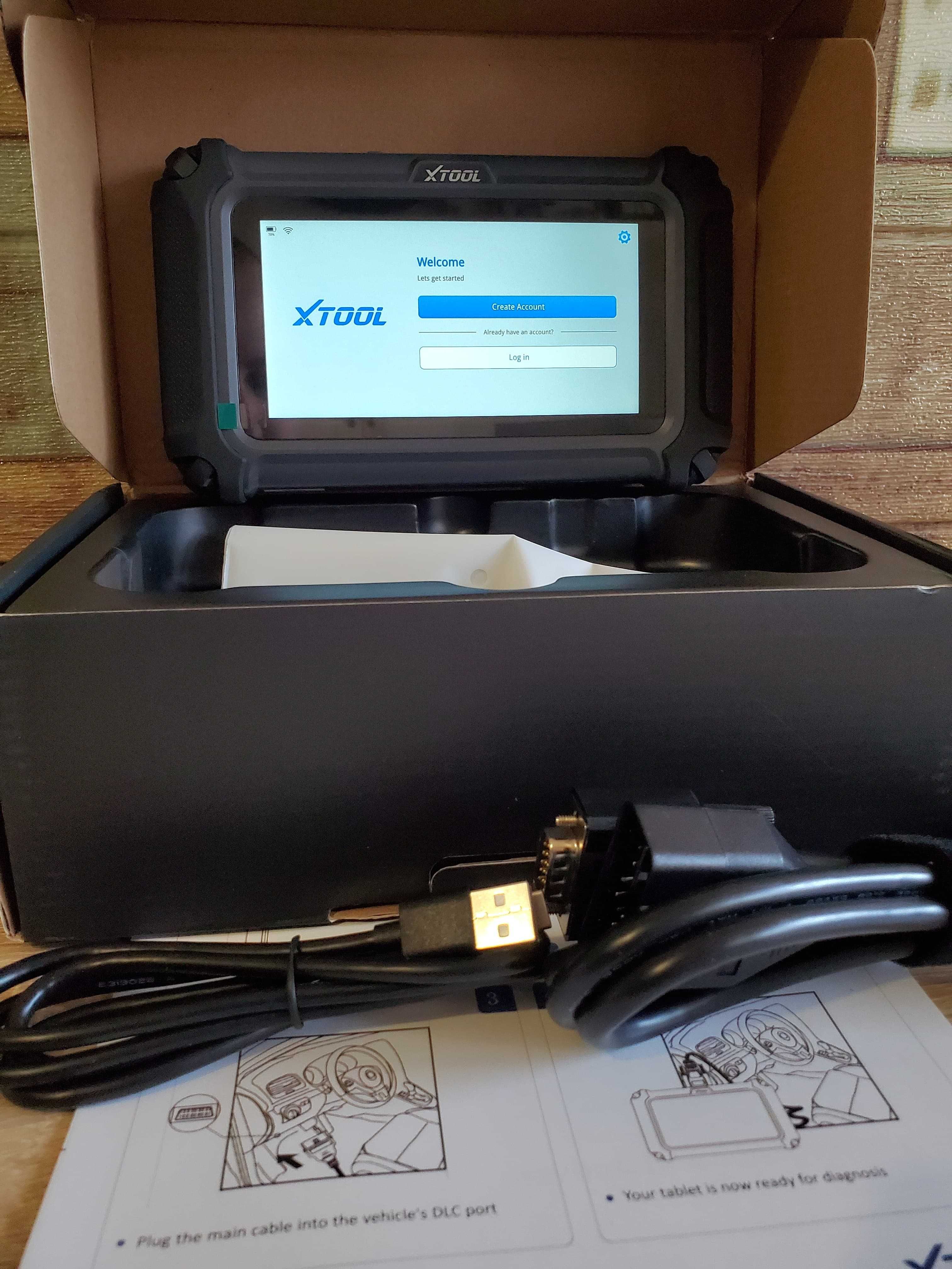 Diagnoza Tester Auto Multimarca XTOOL FULL OBD Update Gratuit pe Viață