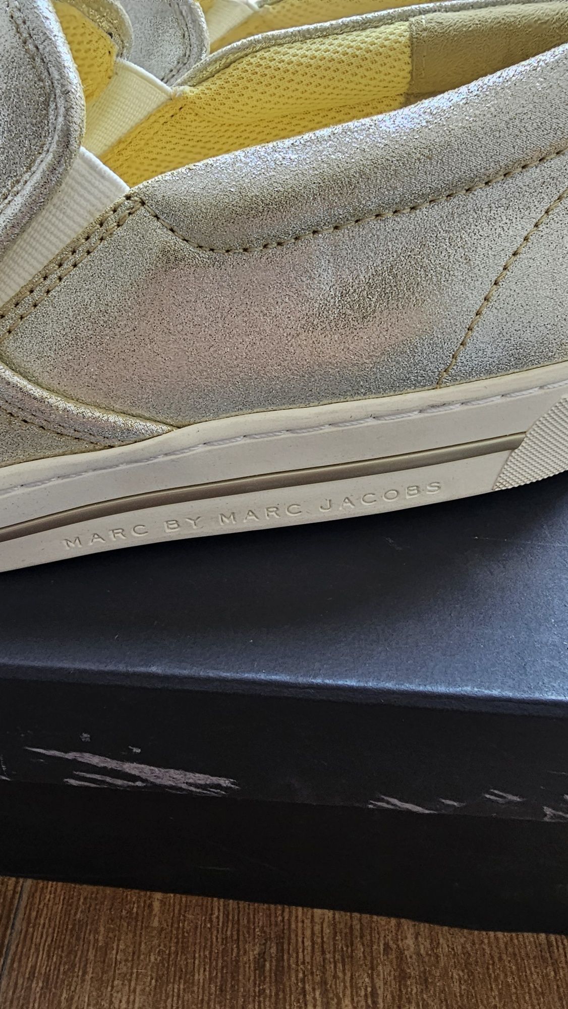 Pantofi casual Marc by Marc Jacobs auriu