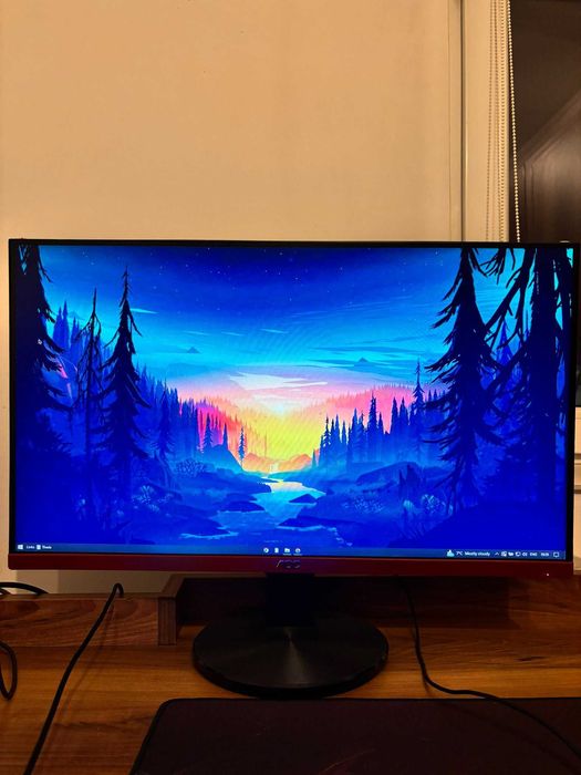 Monitor Gaming TN AOC 24.5", Full HD, 1 ms, 75 Hz, Display Port