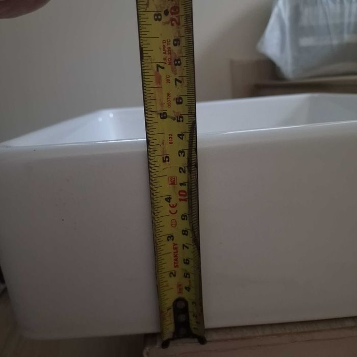 Мивка бял порцелан 39cmx39cm x14cm