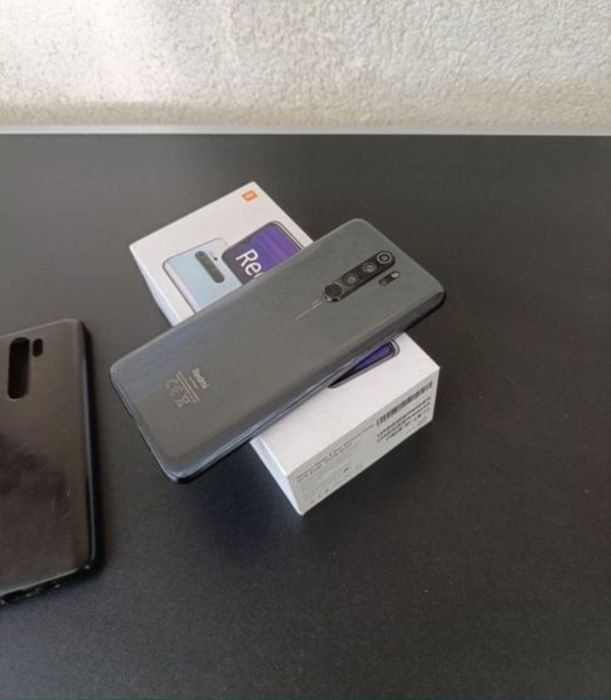 telefon xiaomi redmi note 8 pro 6 gb ram 64 gb mineral grey gri
