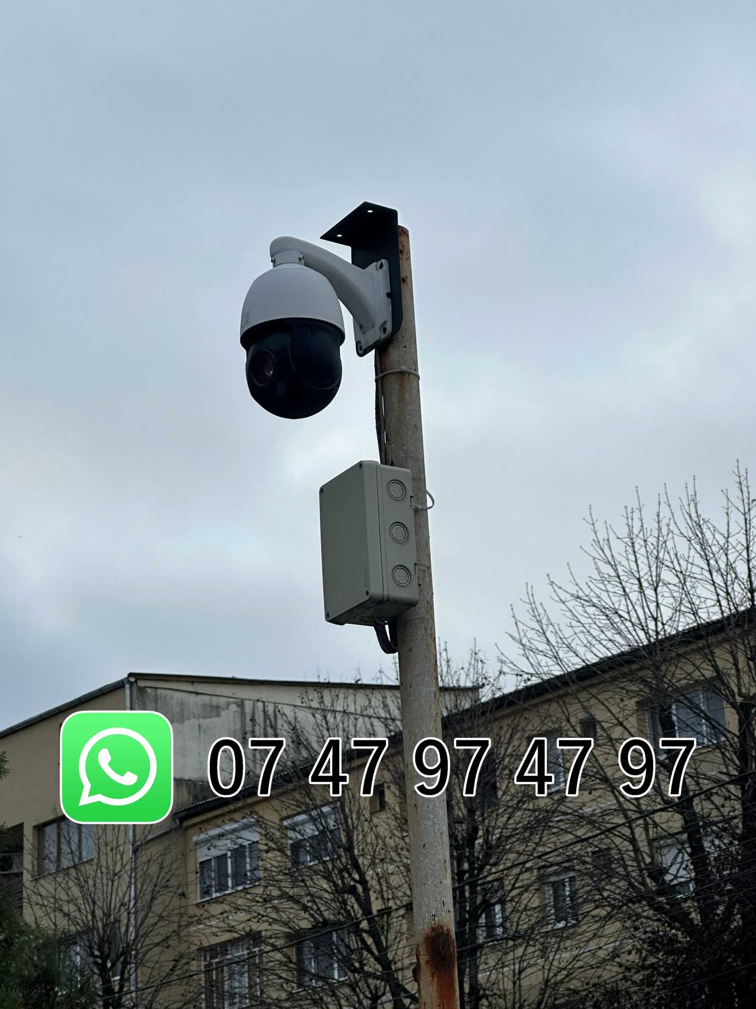Camera supraveghere video wireless dahua 5mp rotativa montaj Cluj.