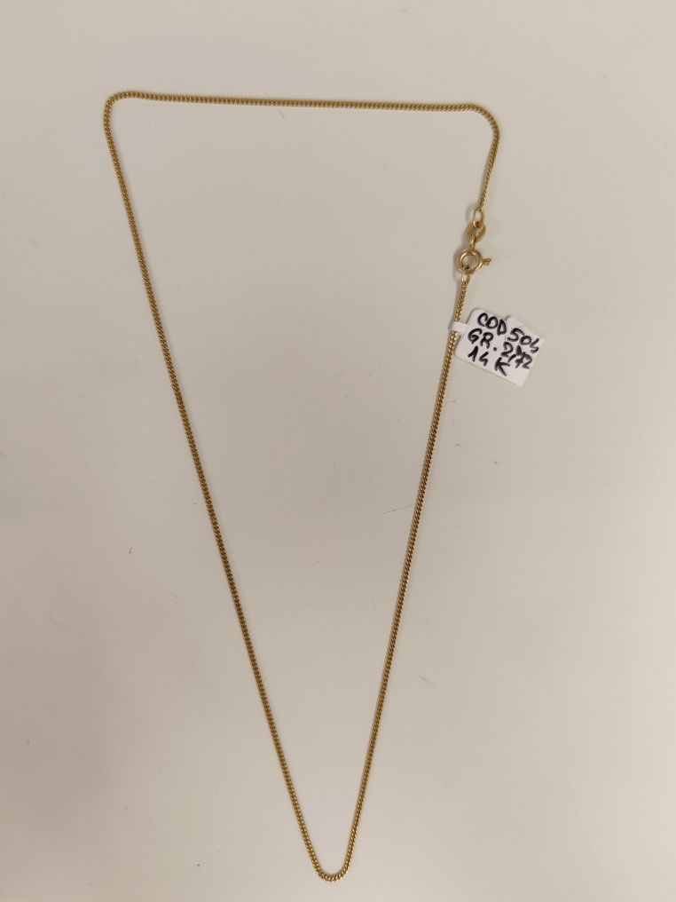 Lanț unisex Aur 14k Gr 2,72 cod unic 504