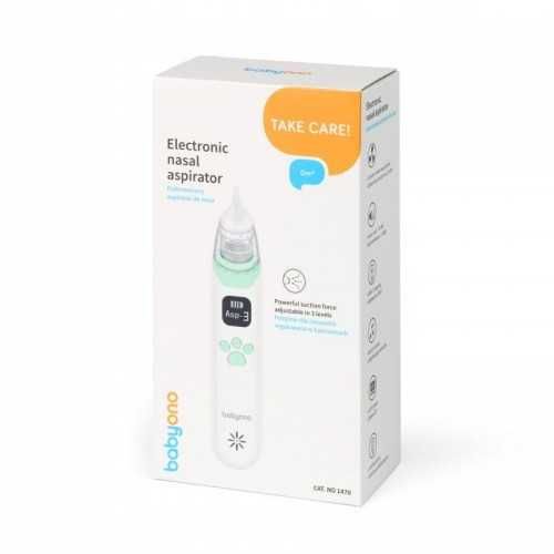 Електронен аспиратор за нос BabyOno Take Care, 1470