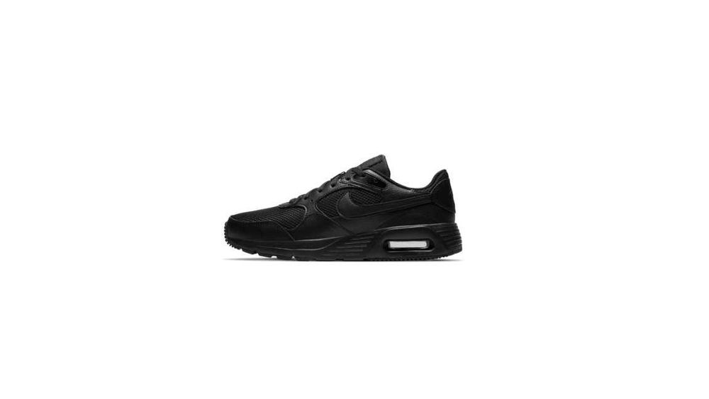 Nike, Pantofi sport din piele cu plasa Air Max SC, Negru, 8.5